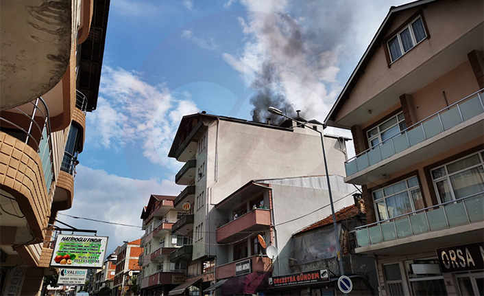 Baca Yangını Korkuttu