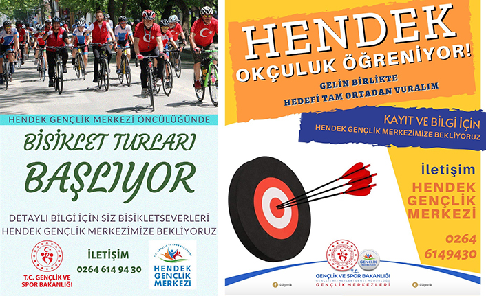 Hendek Gençlik Merkezinde Kurslar Başlıyor