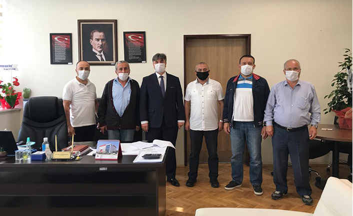 Gazeteciler Başhekim Küçükyılmaz’ı Ziyaret Etti