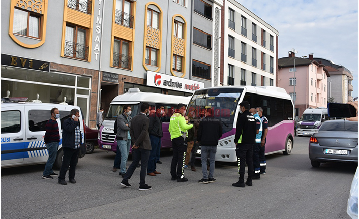 Güzergahların Birleştirilmesine Dolmuş Esnafı Tepkili