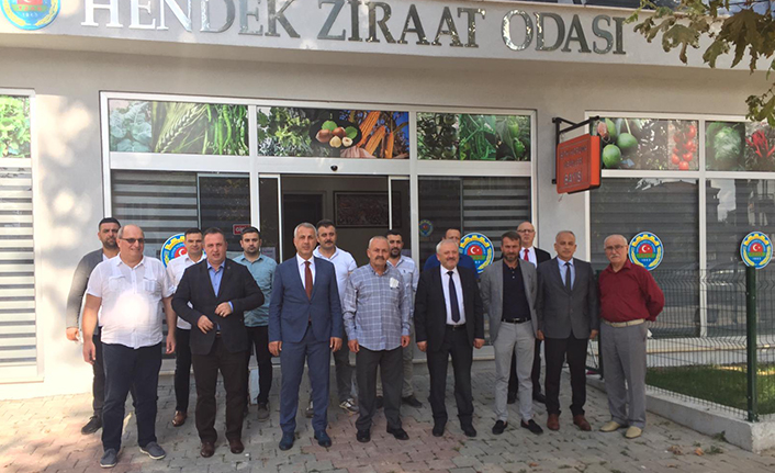 Hendek Ziraat Odası Başkanları Ağırladı