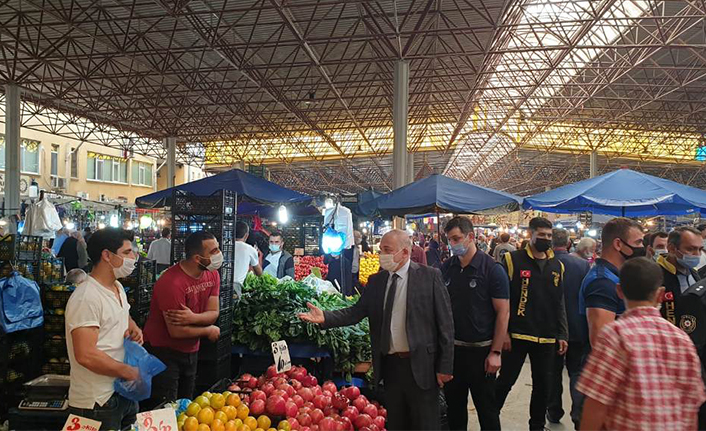 Pazaryerinde Korona Denetimi