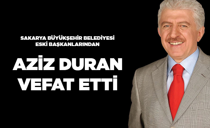 Eski Başkan Aziz Duran Koronaya Yenildi