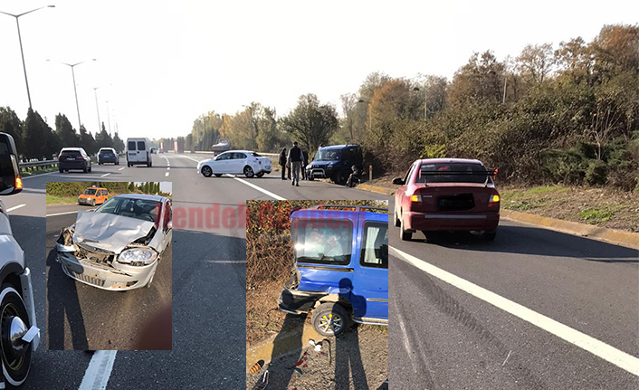 Temde Kaza İki Yaralı