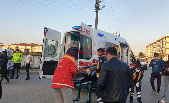 Yine Aynı Yer Yine Kaza İki Yaralı