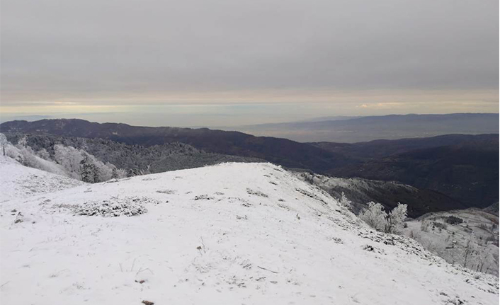 Dikmen Yaylasından Kar Manzaraları