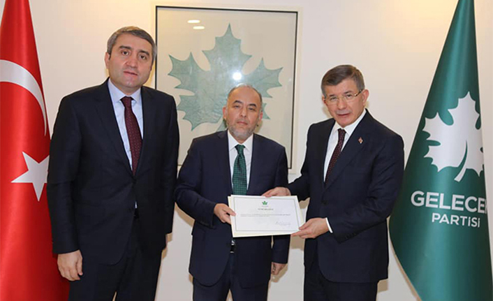 Gelecek Partisinde Yeni İl Başkanı Sevindik
