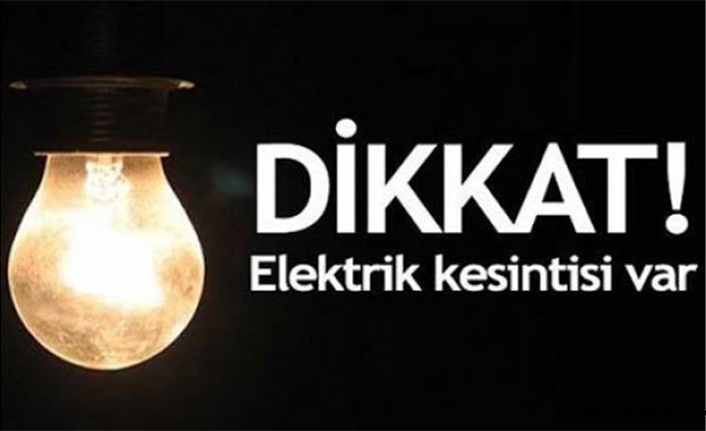 Hendek’te Elektrik Kesintisi Yapılacak