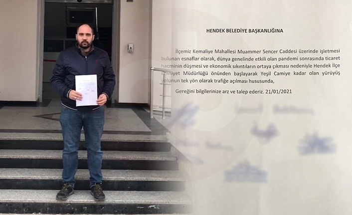 Esnaflardan Trafiğe Açılsın Talebi