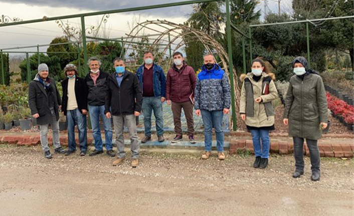 Hendek Fidanlık Şefliğine Teknik Ziyaret