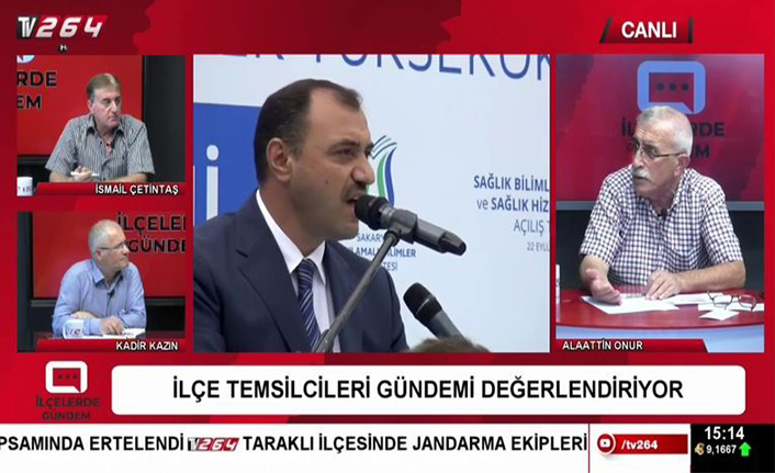 İlçelerde Gündem Tv264’te