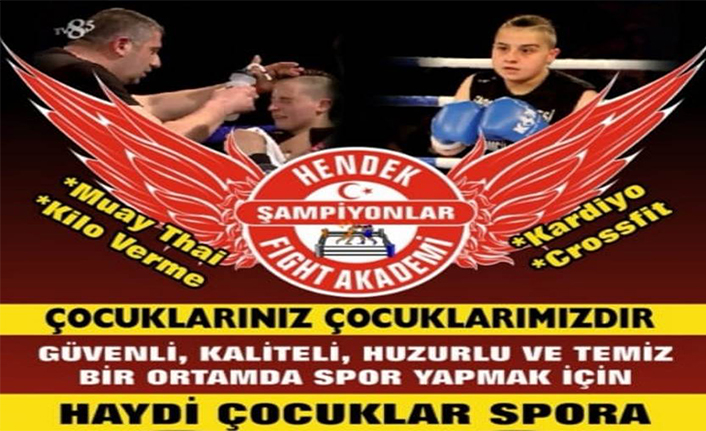 Hendek’te Yeni Bir Spor Kulübü Fıght Akademi