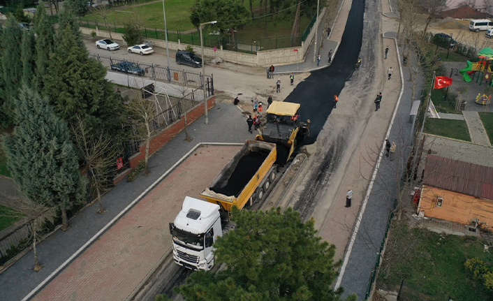 Şehir Merkezinde Asfalt Çalışmaları Başladı