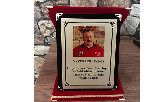 112 Acil Çalışanlarından Borazancı’ya Jest