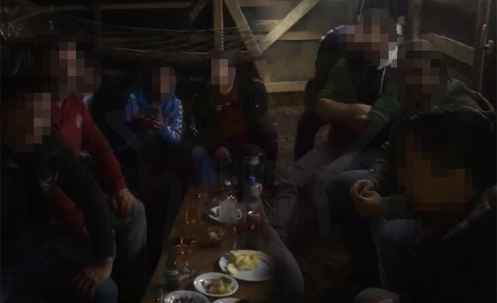 Baraka Eğlencesine Jandarma Sürprizi