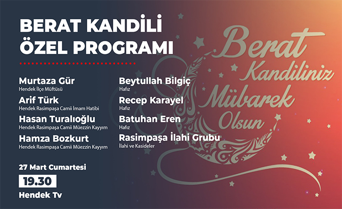 Berat Kandili Özel Programı