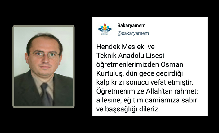 Eğitim Camiasının Acı Günü