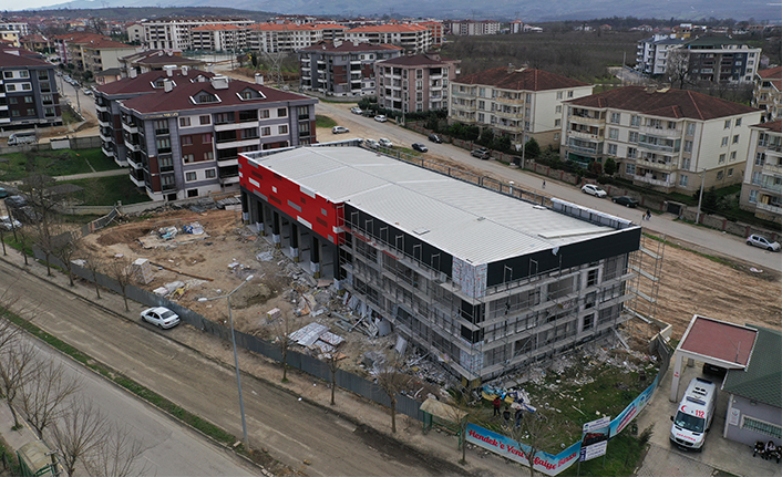 Hendek İtfaiye Binası’nın yüzde 97’si tamam