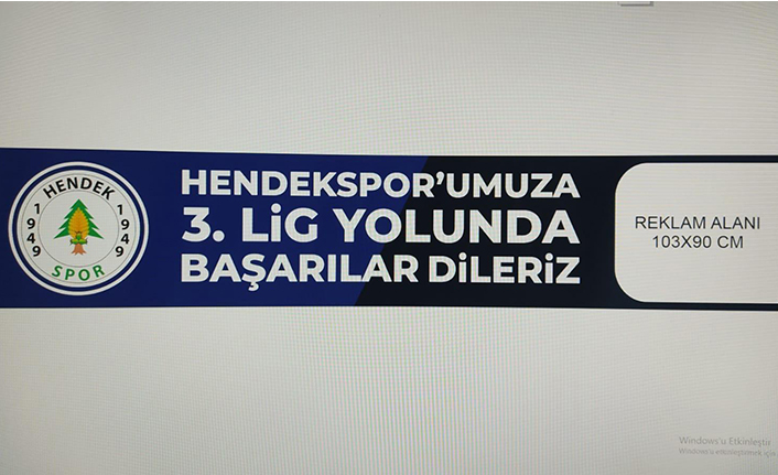 Hendekspor’a Destek