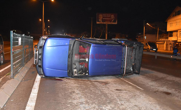 Kaza Ucuz Atlatıldı