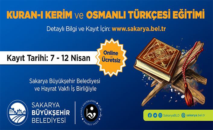 Kuran’ı Kerim ve Osmanlı Türkçesi Eğitimleri Başlıyor