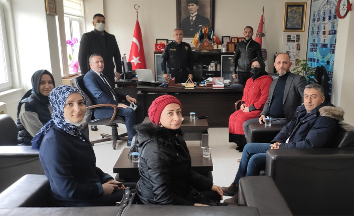 Namlı ve Ekibinden Emniyet Ziyareti