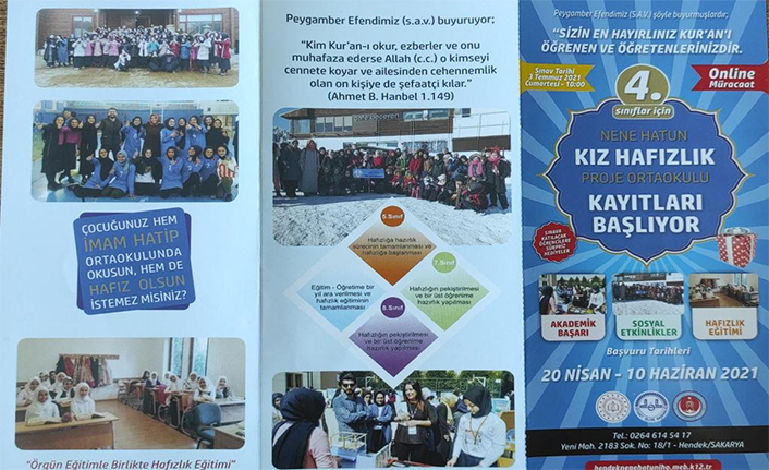 Nene Hatun Kız Hafızlık Kayıtları Başlıyor