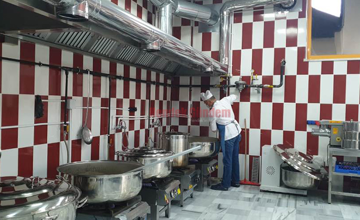 500 Kişiye Sıcak aş