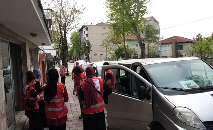 Kızılay’dan İhtiyaç Sahibi Ailelere Yardım