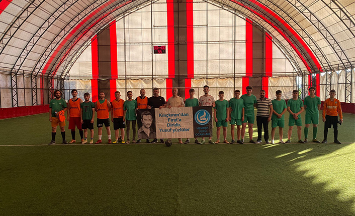 Şehit Fırat Yılmaz Çakıroğlu Futbol Turnuvası Düzenlendi