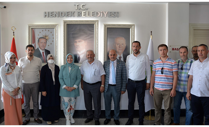 Atabekten Hendek Belediyesine Ziyaret