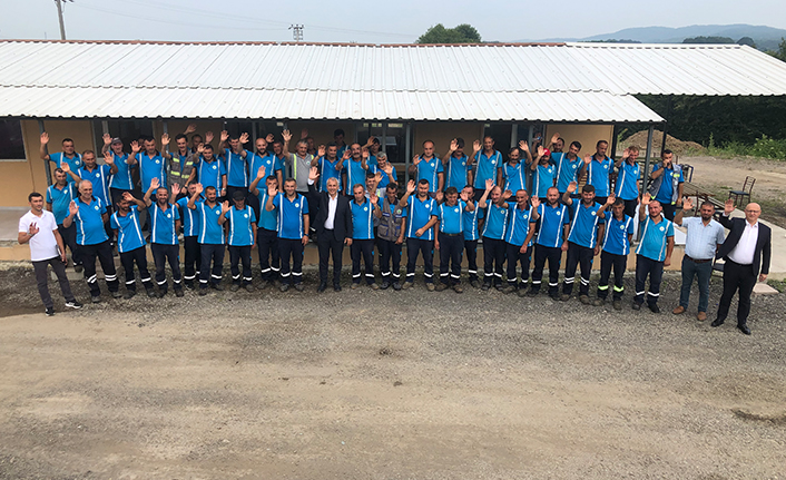 Başkan Babaoğlu Temizlik İşçilerinin Bayramını Kutladı