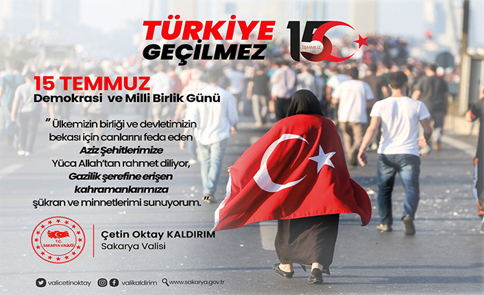 Kaldırım’dan 15 Temmuz Mesajı