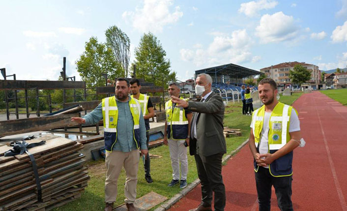 İlk Maçımız Sakarya Atatürk Stadında