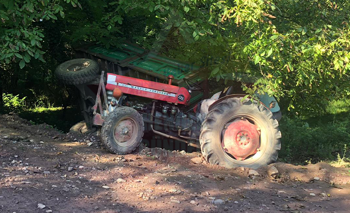 Traktör Kazası 6 Yaralı