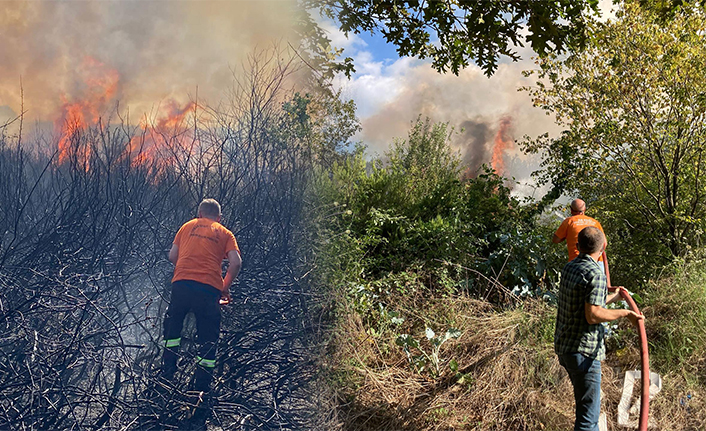 Yangın Büyümeden Söndürüldü