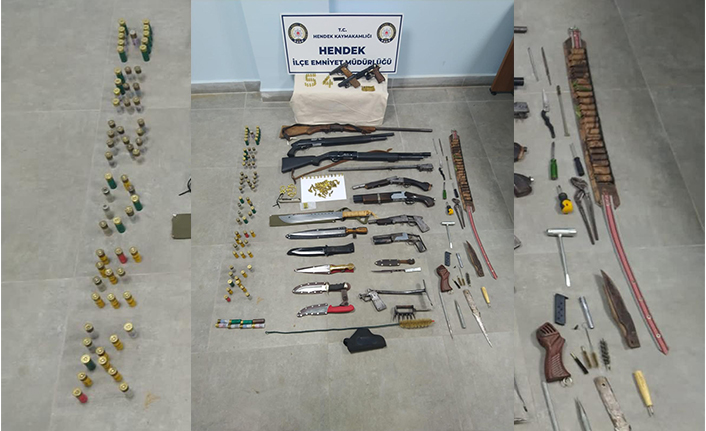 Çok Sayıda Silah Ve Mühimmat Ele Geçirildi