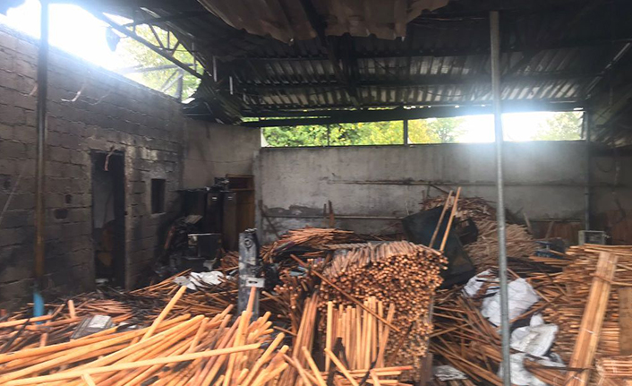 Hendek’te Yangın Paniği