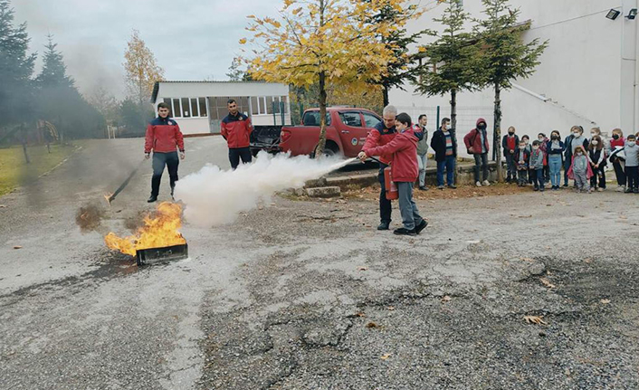 Karadere’de Afet Eğitimi verildi