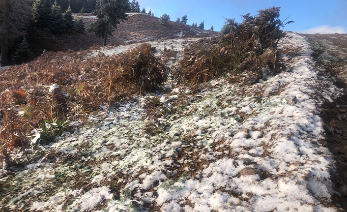 Yılın İlk Kar’ı Yağdı
