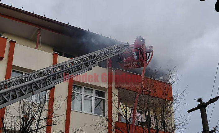 Bir kişi dumandan etkilendi