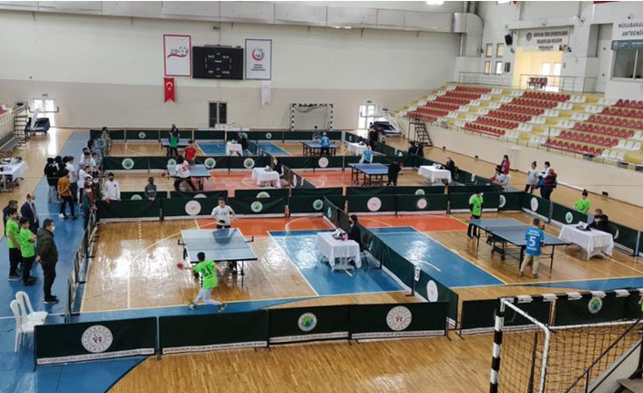 Okul Sporları Masa Tenisi Turnuvası Düzenlendi