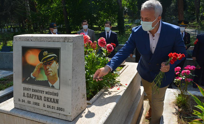 Şehit A.Gaffar Okkan Mezarı Başında Anılacak