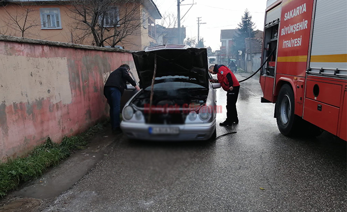 Park Halinde Alev Aldı