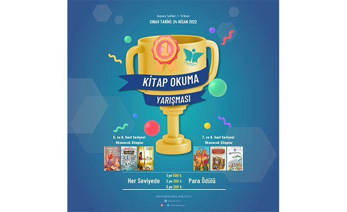 İkinci Ödüllü Kitap Okuma Yarışması Başlıyor