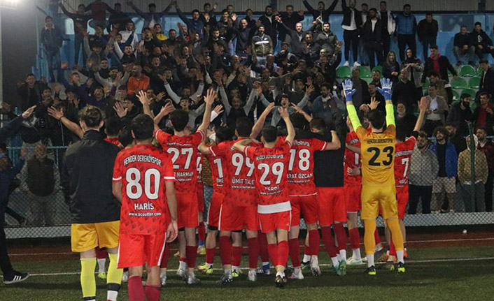 Dereköyspor Emin Adımlarla İlerliyor 2-1