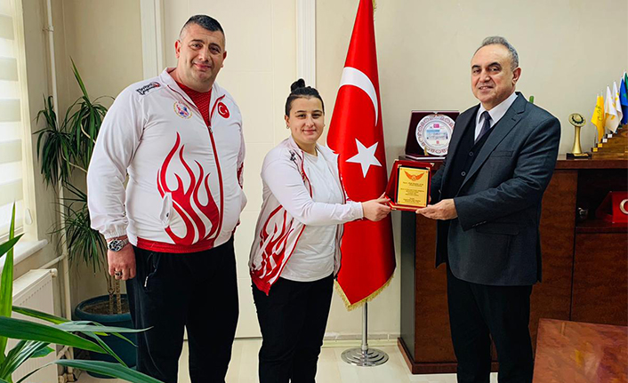 Halil İbrahim Acır’a Teşekkür Ziyareti