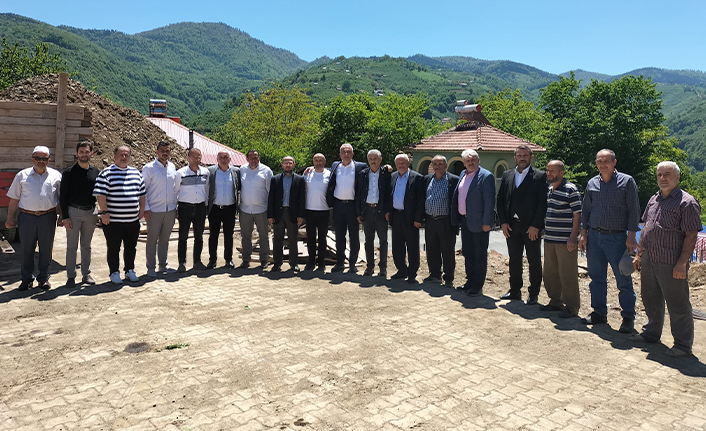 Kıran Mahalle Camii Temeli Atıldı