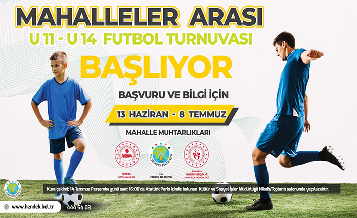 Mahalleler Arası Turnuvada Başvuru Süresi Uzatıldı