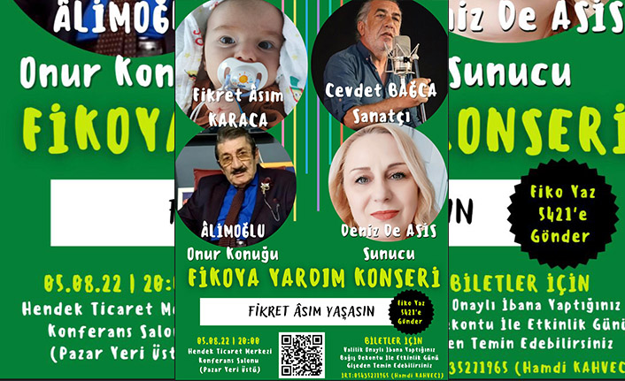 Cevdet Bağca Konserine Davet